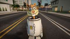 Sandy Cheeks from Sponge Bob для GTA San Andreas
