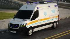Mercedes Sprinter Azerbaycan Ambulansı Modu
