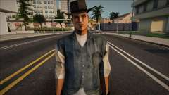 The cowboy with the scar on his face для GTA San Andreas