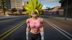 Bra (Universe 16) SSJ transformaciones v5 для GTA San Andreas