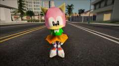 Sonic R Skin - Amy Rose для GTA San Andreas