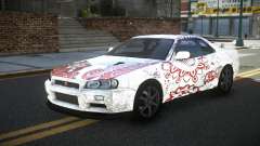 Nissan Skyline R34 PNZ S13 для GTA 4