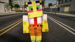 Bootleg Spongebob (Creepypasta) Minecraft для GTA San Andreas