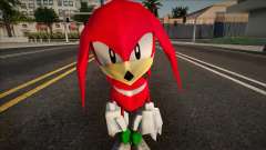 Sonic R Skin - Knuckles для GTA San Andreas