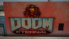 DOOM Eternal Mural для GTA San Andreas