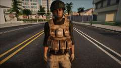 Jandarma Ozel Harekat Personeli Skin Modu для GTA San Andreas