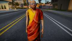 Monk tibetan o Monje tibetano Version 1 de Snipe для GTA San Andreas