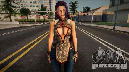 Loung with Jeans v3 для GTA San Andreas