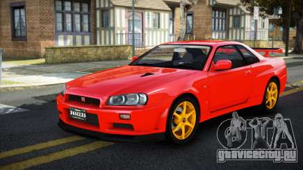 Nissan Skyline R34 PSC для GTA 4