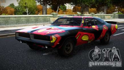 1969 Dodge Charger RT D-Tuned S14 для GTA 4