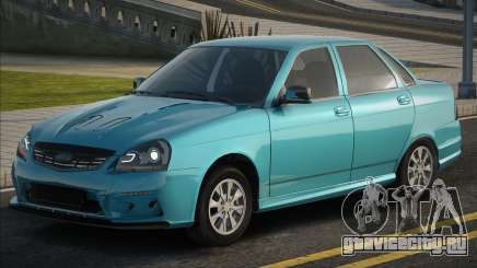 Lada Priora Blue Ver для GTA San Andreas