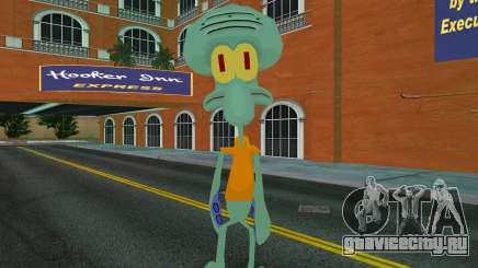 Squidward (Spongebob) Skin для GTA Vice City