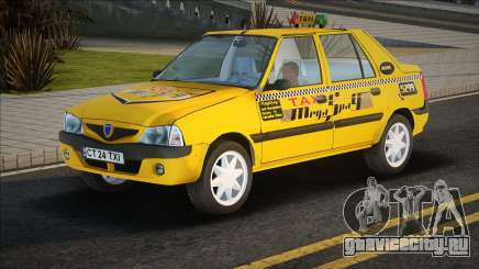 Dacia Solenza Taxi Yellow для GTA San Andreas