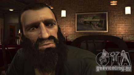 Beard For Niko для GTA 4