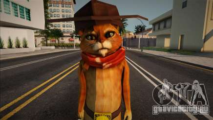 Puss In Boots o el gato con botas versión vaquer для GTA San Andreas