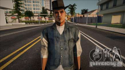 The cowboy with the scar on his face для GTA San Andreas
