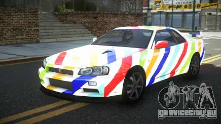 Nissan Skyline R34 PNZ S1 для GTA 4