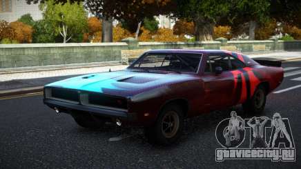1969 Dodge Charger RT D-Tuned S12 для GTA 4
