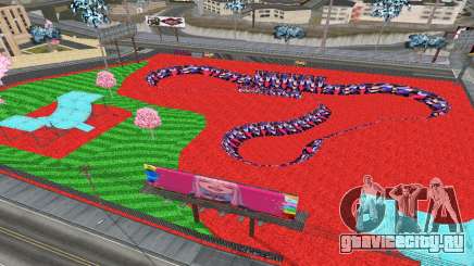 Colourful Skate Park для GTA San Andreas