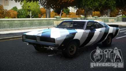 1969 Dodge Charger RT D-Tuned S6 для GTA 4