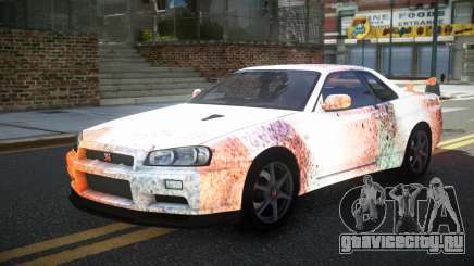 Nissan Skyline R34 PNZ S9 для GTA 4