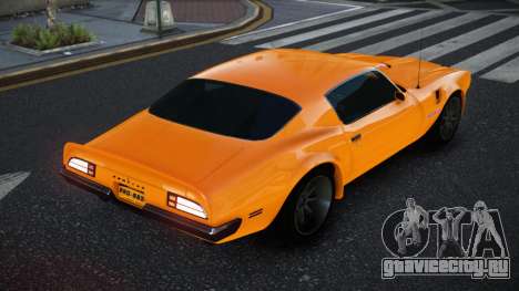 1970 Pontiac Trans Am SC V1.1 для GTA 4