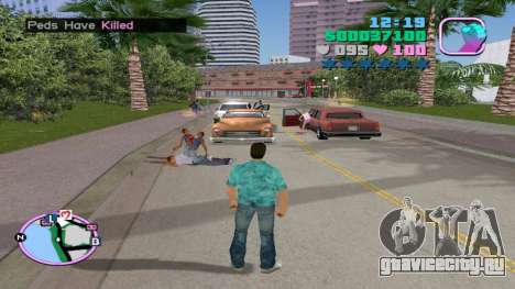 Kill Nearby Peds для GTA Vice City