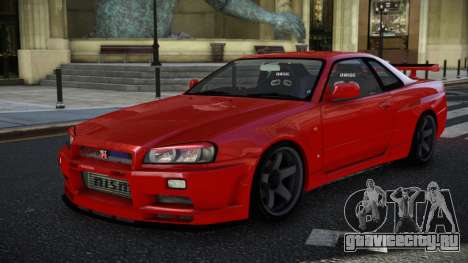 Nissan Skyline R34 TJ для GTA 4