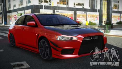 Mitsubishi Lancer Evolution X 08th для GTA 4