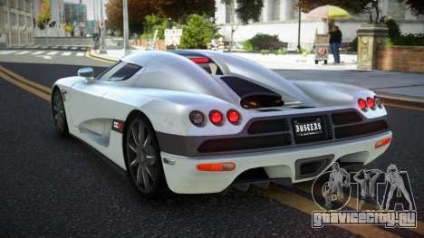 Koenigsegg CCX F-Sport для GTA 4