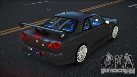 Nissan Skyline R34 GT-R 99th для GTA 4