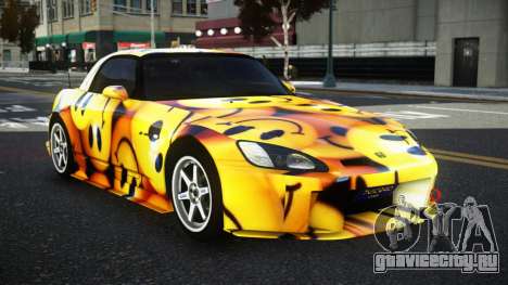 Honda S2000 BK-R S6 для GTA 4