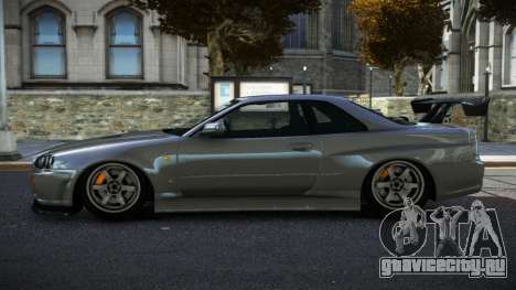 Nissan Skyline R34 GT-R 02th для GTA 4