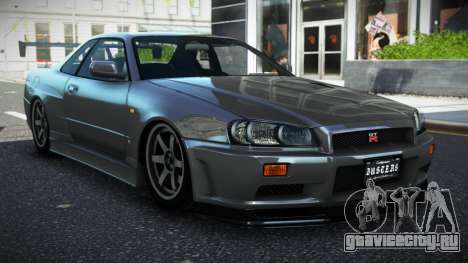 Nissan Skyline R34 GT-R 02th для GTA 4