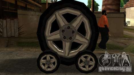 Wheel Car для GTA San Andreas