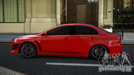 Mitsubishi Lancer Evolution X 08th для GTA 4