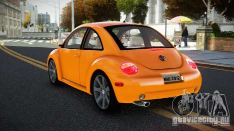 Volkswagen New Beetle 03th V1.1 для GTA 4