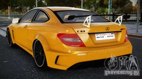 Mercedes-Benz C63 AMG 12th V1.1 для GTA 4