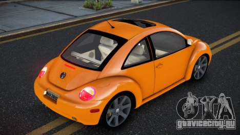 Volkswagen New Beetle 03th V1.1 для GTA 4