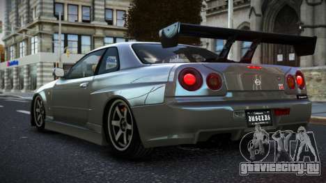 Nissan Skyline R34 GT-R 02th для GTA 4