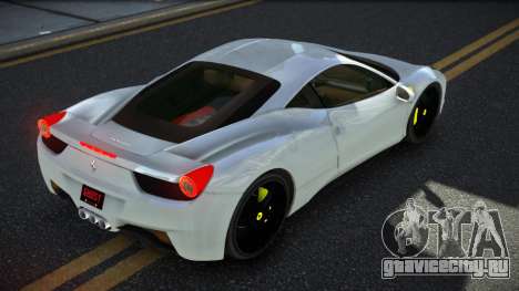 Ferrari 458 HTR для GTA 4