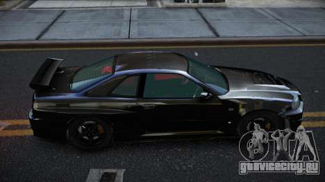 Nissan Skyline R34 DTL для GTA 4