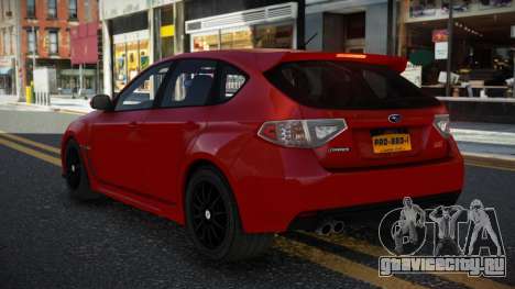 Subaru Impreza WRX HTV для GTA 4