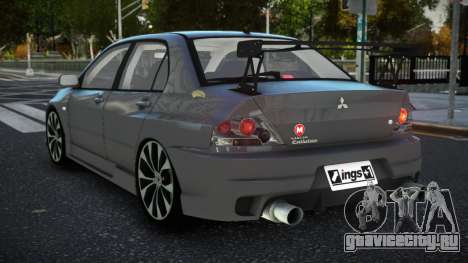 Mitsubishi Lancer Evo VIII YF для GTA 4