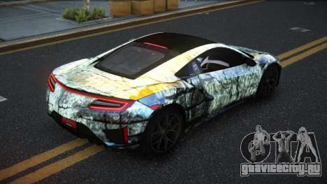 Acura NSX CD S1 для GTA 4