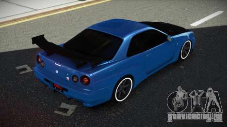 Nissan Skyline R34 GT-R NRD для GTA 4