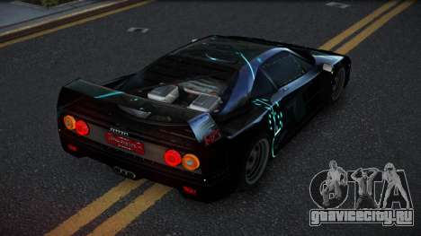 Ferrari F40 SHK S10 для GTA 4