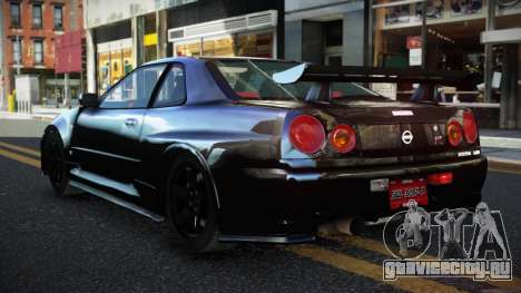 Nissan Skyline R34 DTL для GTA 4