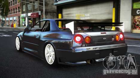 Nissan Skyline R34 TH для GTA 4