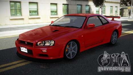 Nissan Skyline R34 GTR UL для GTA 4